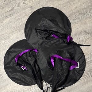 Light up Black Witch Hats
